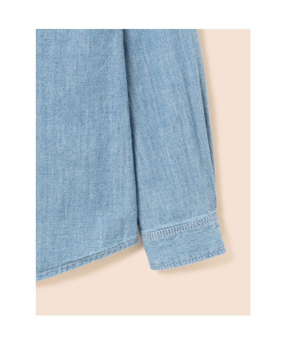 빈폴 키즈(BEANPOLE KIDS) [Essential] 데님 셔츠  스카이 블루 (BI6864UE1Q)