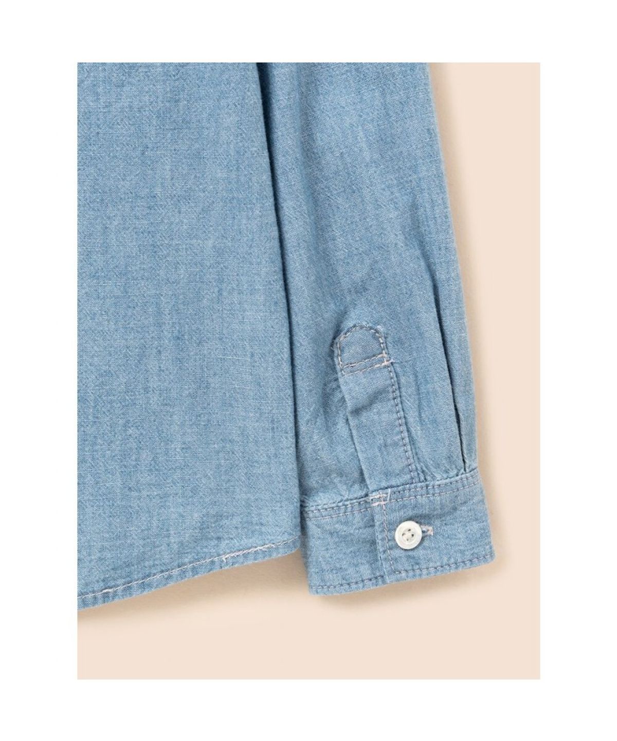 빈폴 키즈(BEANPOLE KIDS) [Essential] 데님 셔츠  스카이 블루 (BI6864UE1Q)