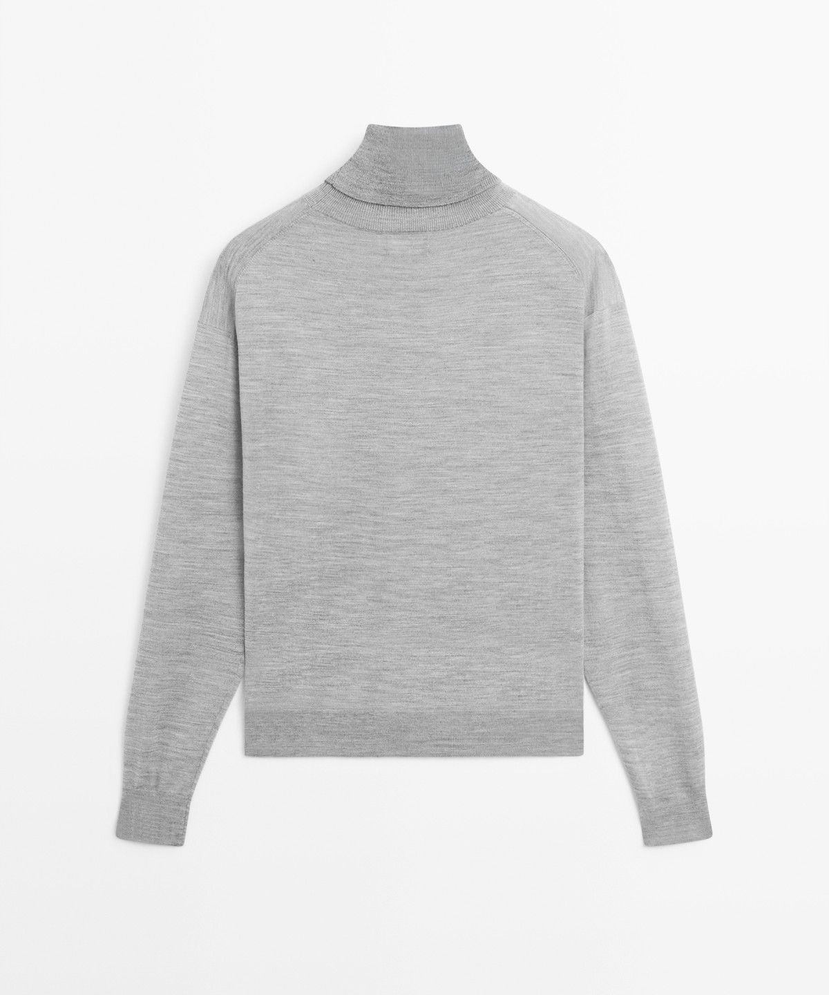 마시모두띠(MASSIMO DUTTI) 100% 울 터틀넥 니트 스웨터