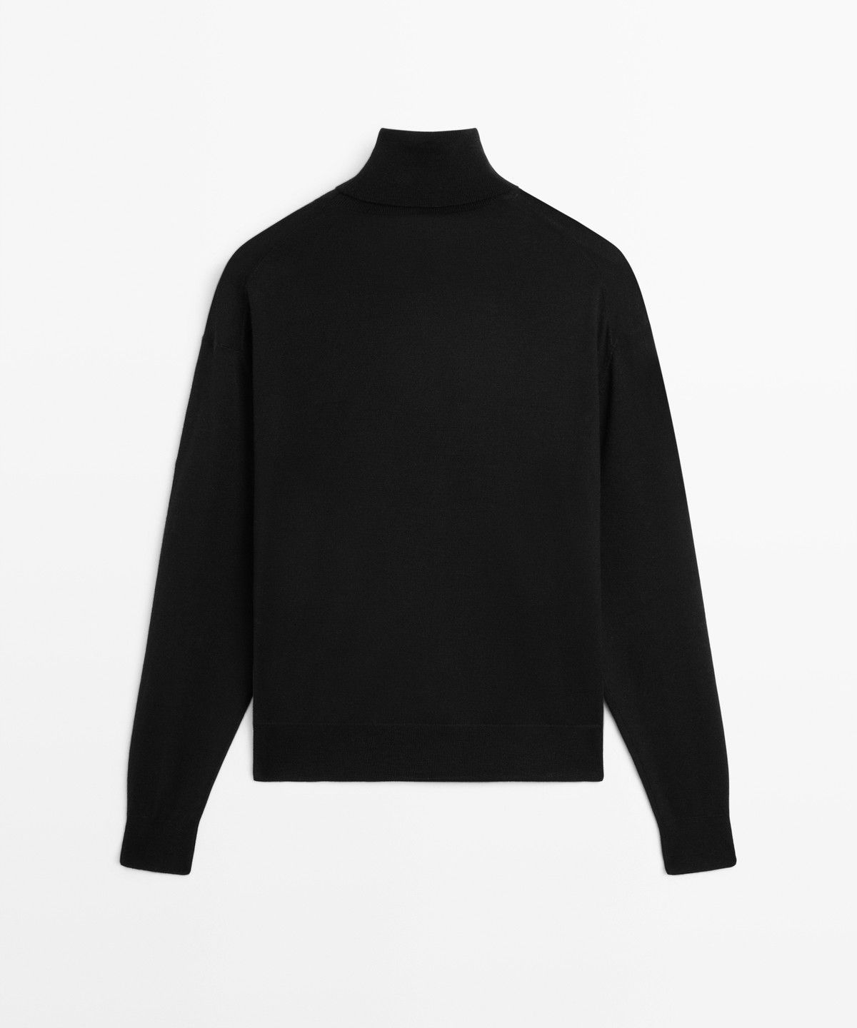 마시모두띠(MASSIMO DUTTI) 100% 울 터틀넥 니트 스웨터