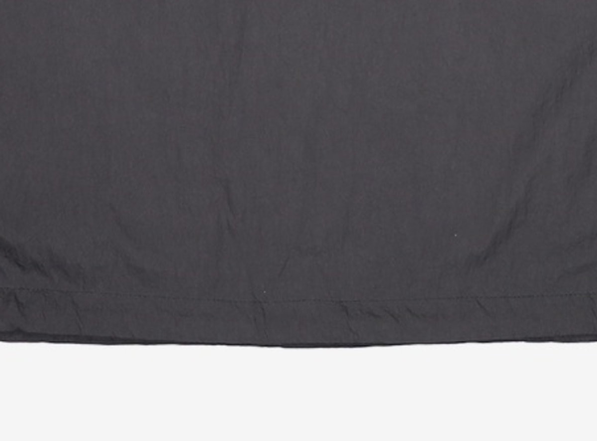 노매뉴얼(NOMANUAL) SLICED WARM-UP TOP - BLACK L