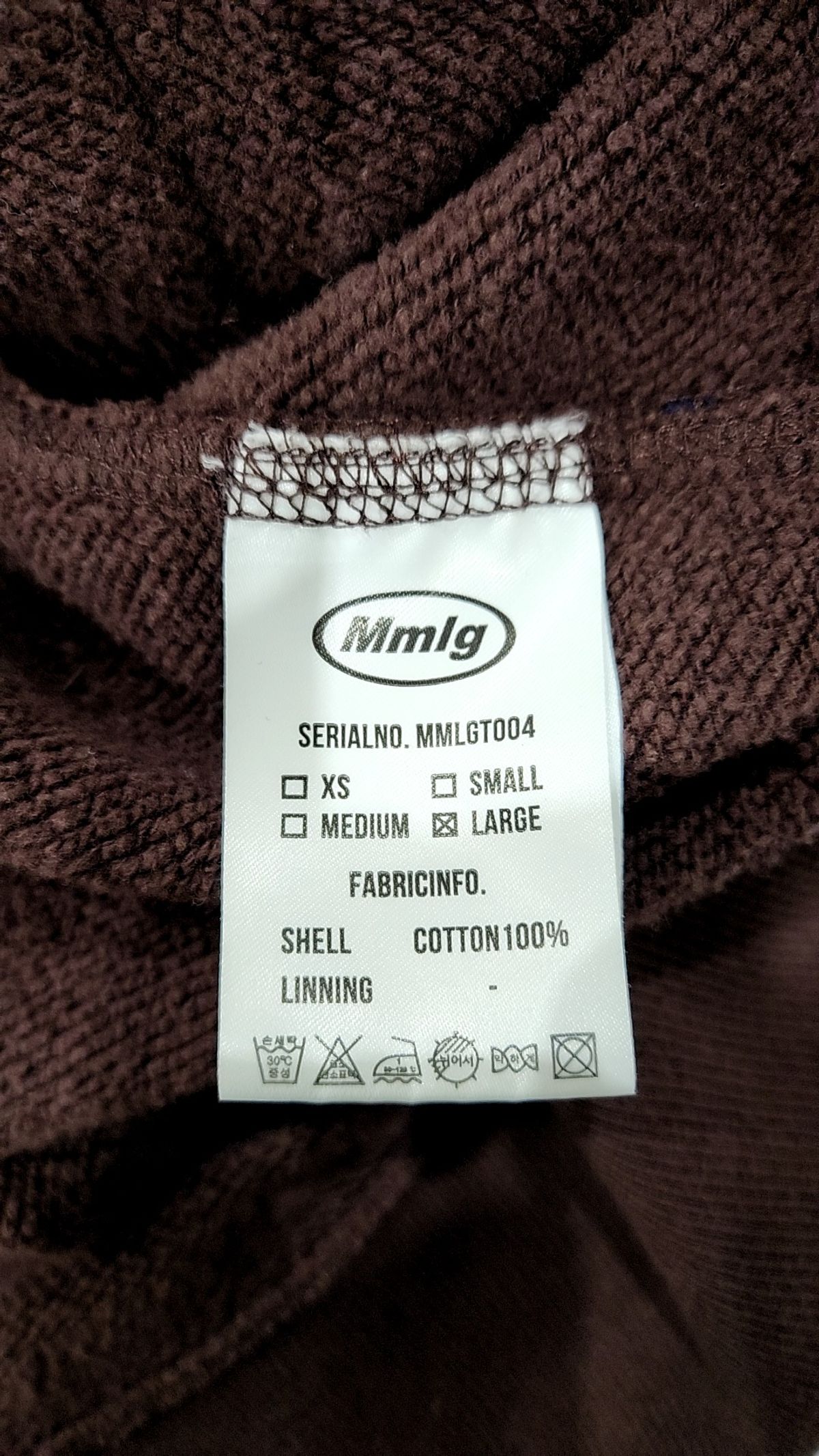 엠엠엘지(MMLG) [Mmlg] 19MG HOOD (WOODY BROWN) L