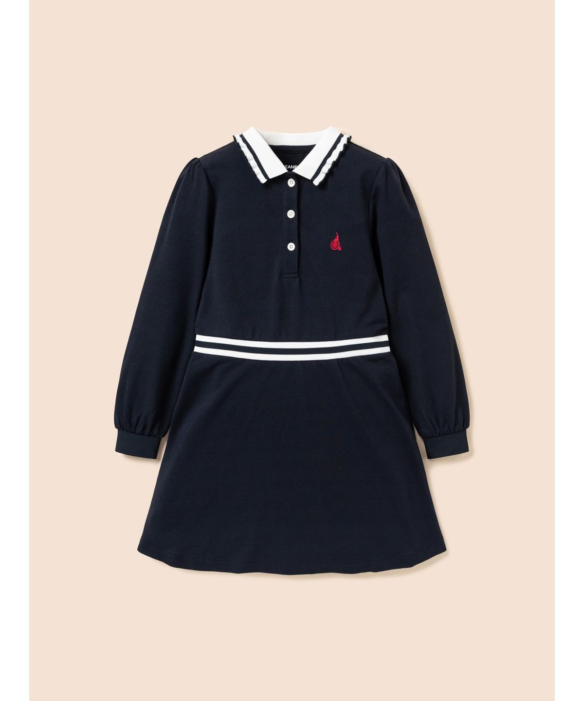 빈폴 키즈(BEANPOLE KIDS) [Essential] 신학기 피케 원피스  네이비 (BI6871GE1R)