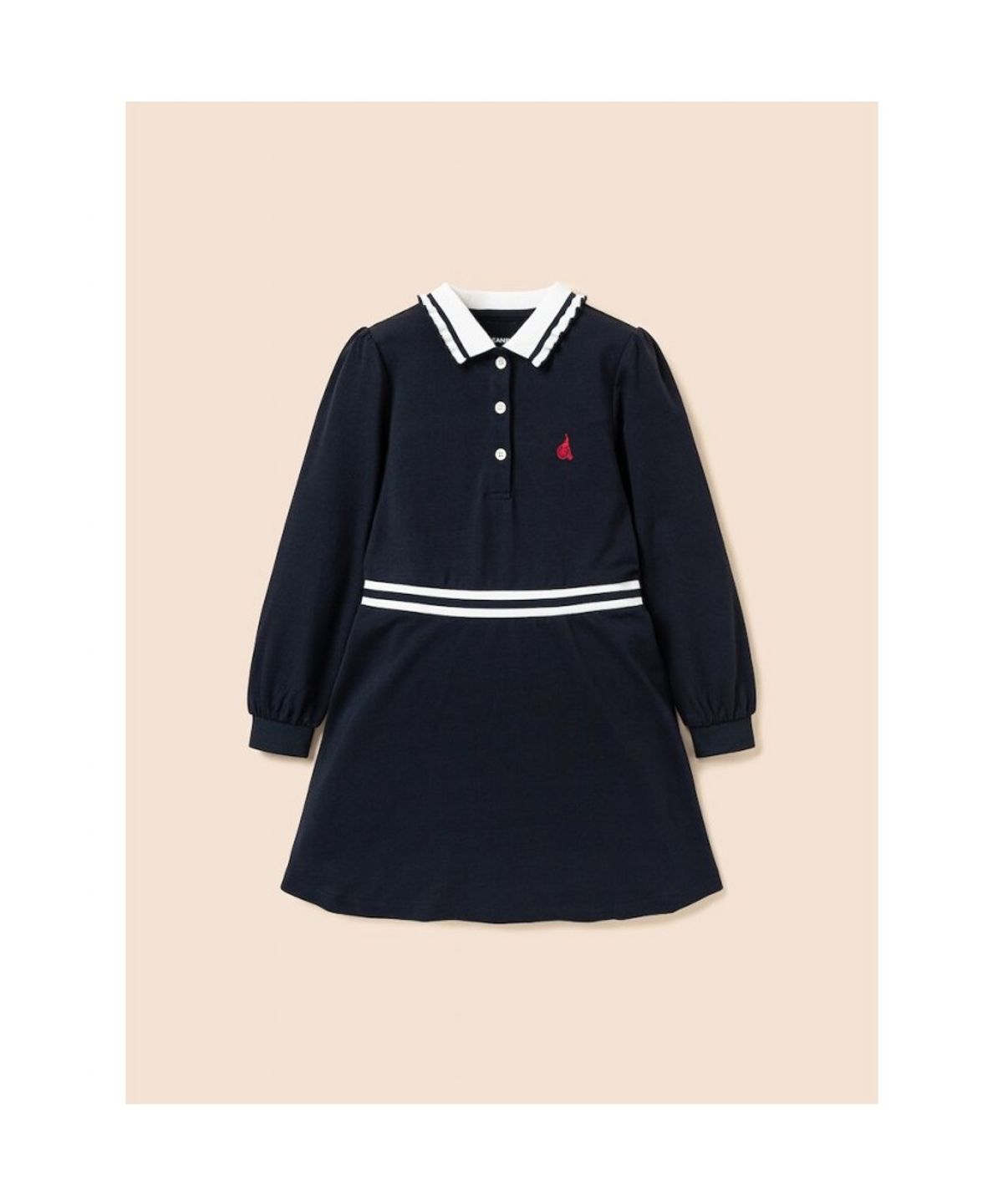 빈폴 키즈(BEANPOLE KIDS) [Essential] 신학기 피케 원피스  네이비 (BI6871GE1R)