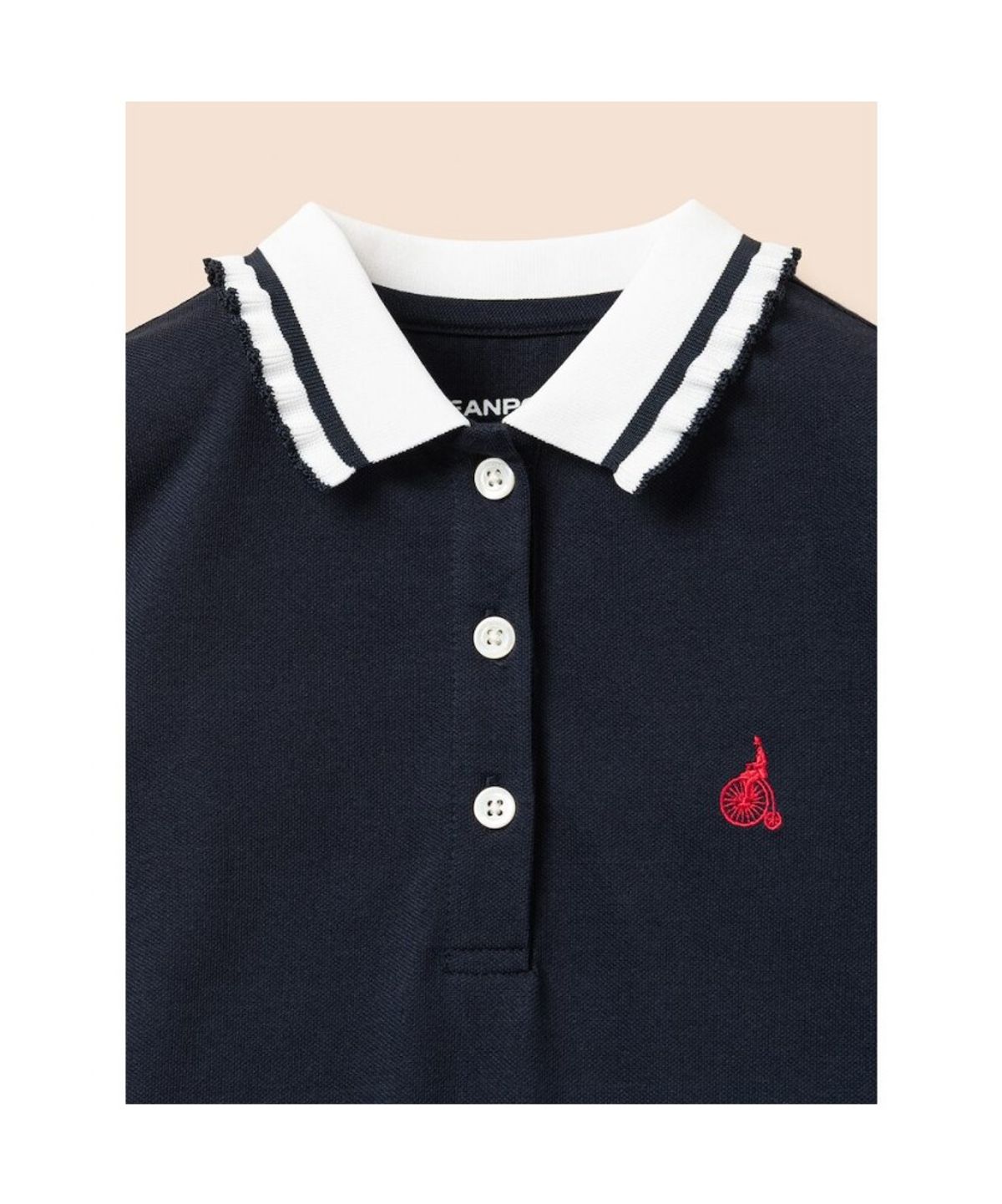 빈폴 키즈(BEANPOLE KIDS) [Essential] 신학기 피케 원피스  네이비 (BI6871GE1R)