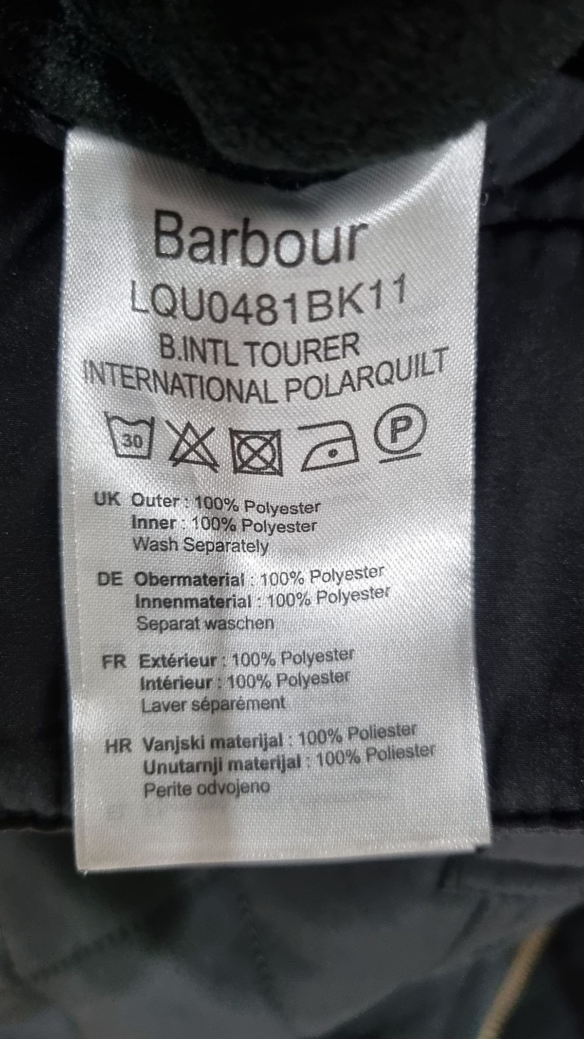 바버(BARBOUR) 겨울 기타 코트 M