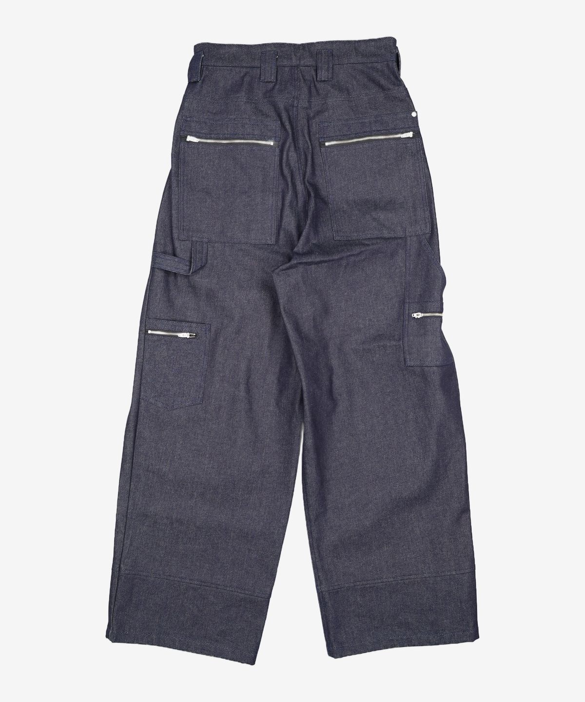 이에이(IEY) NU-MAC CARPENTER PANTS Dark Blue Camo M