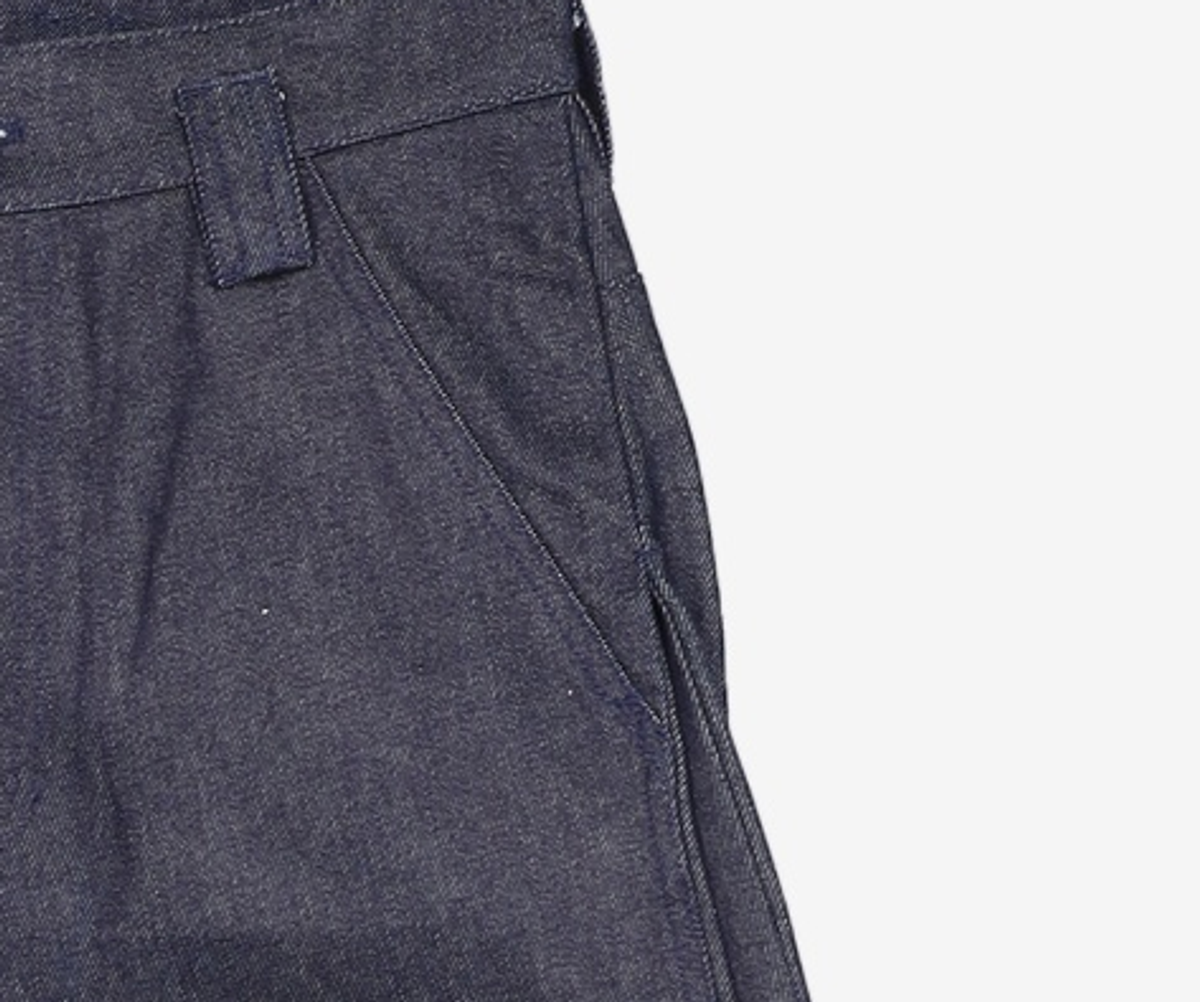이에이(IEY) NU-MAC CARPENTER PANTS Dark Blue Camo M