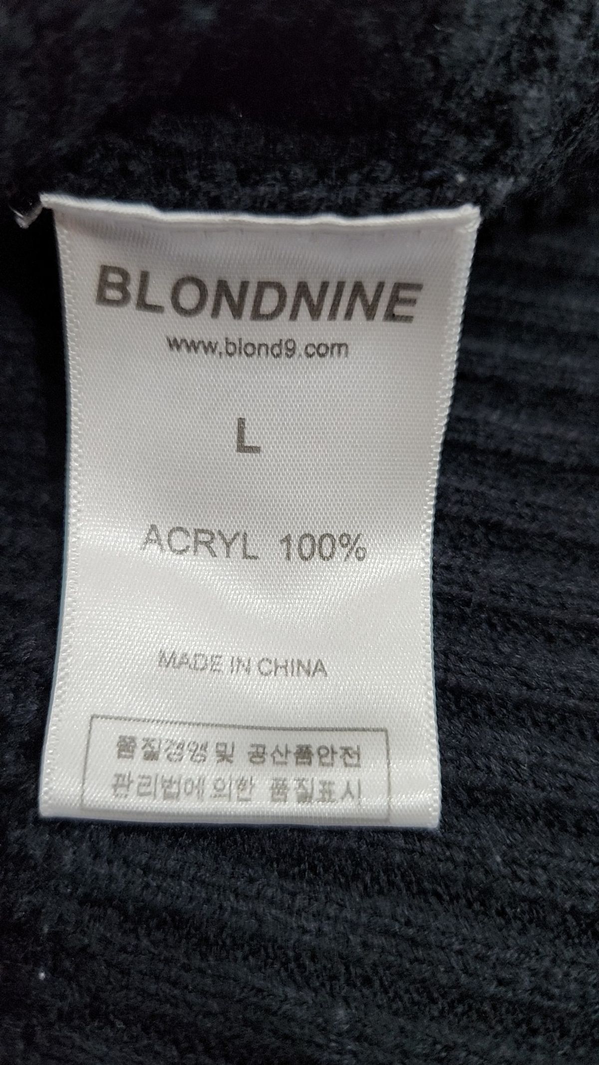 블론드나인(BLOND9) 니트/스웨터 L