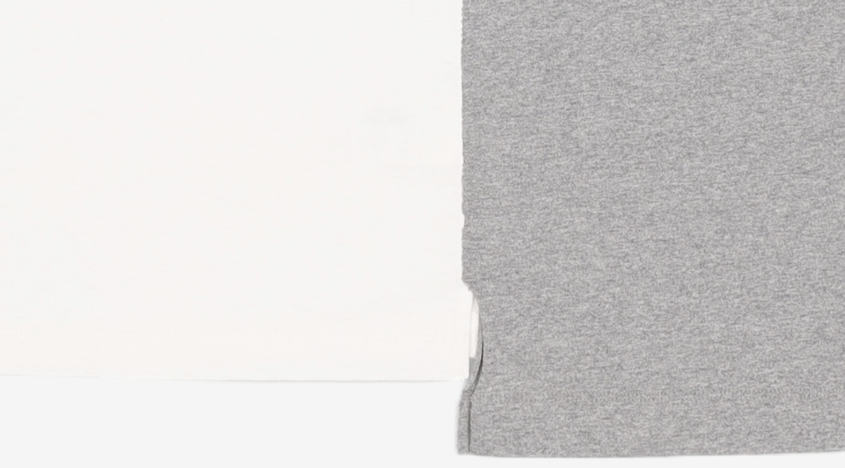 챔피온(CHAMPION) 여성 언발란스 멀티 슬리브리스 티셔츠 White L