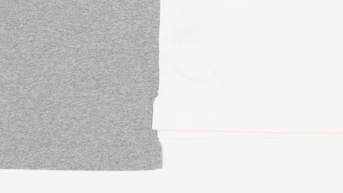 챔피온(CHAMPION) 여성 언발란스 멀티 슬리브리스 티셔츠 White L