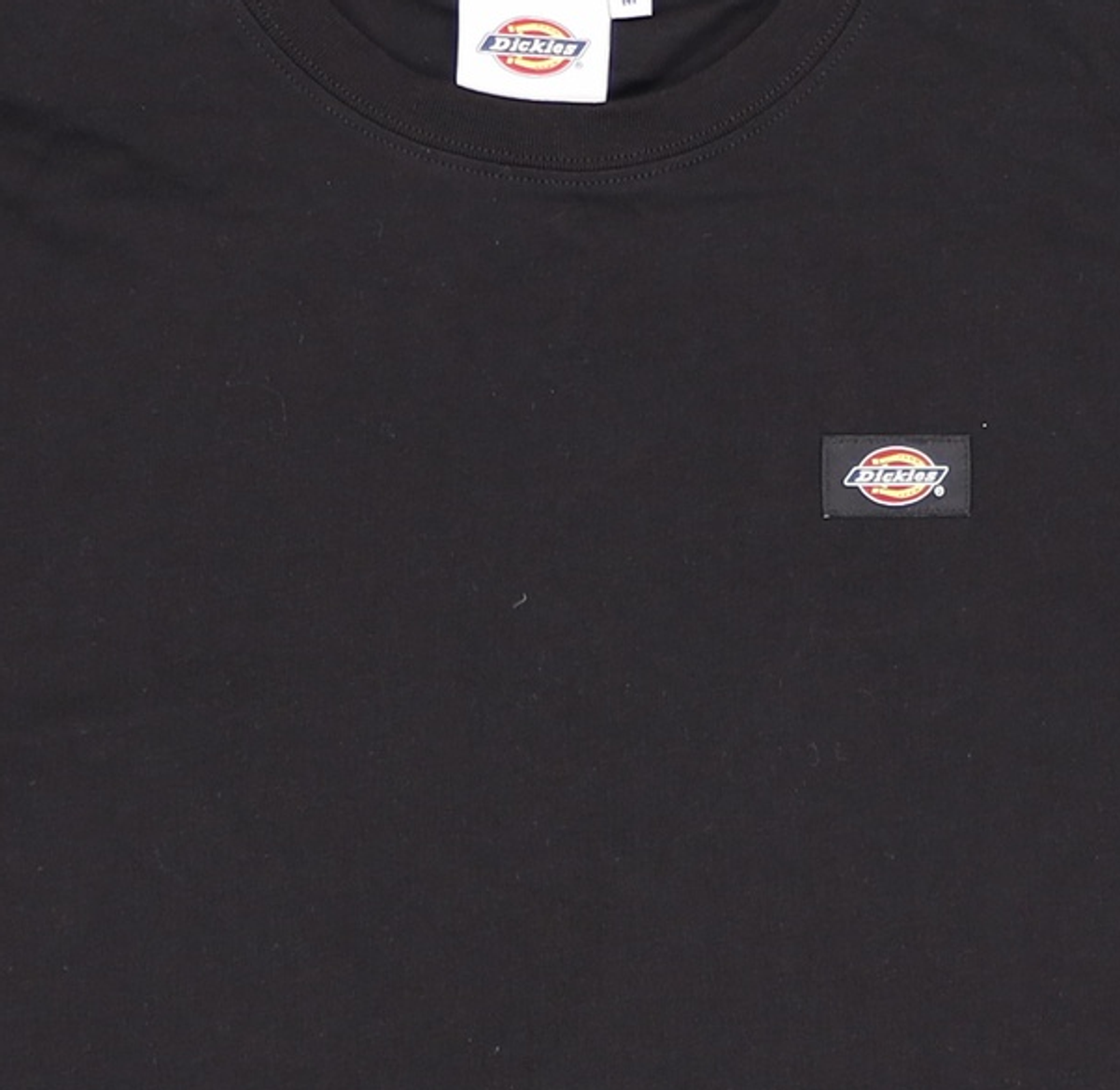디키즈(DICKIES) 우먼스 로고 크롭 티셔츠 Black M