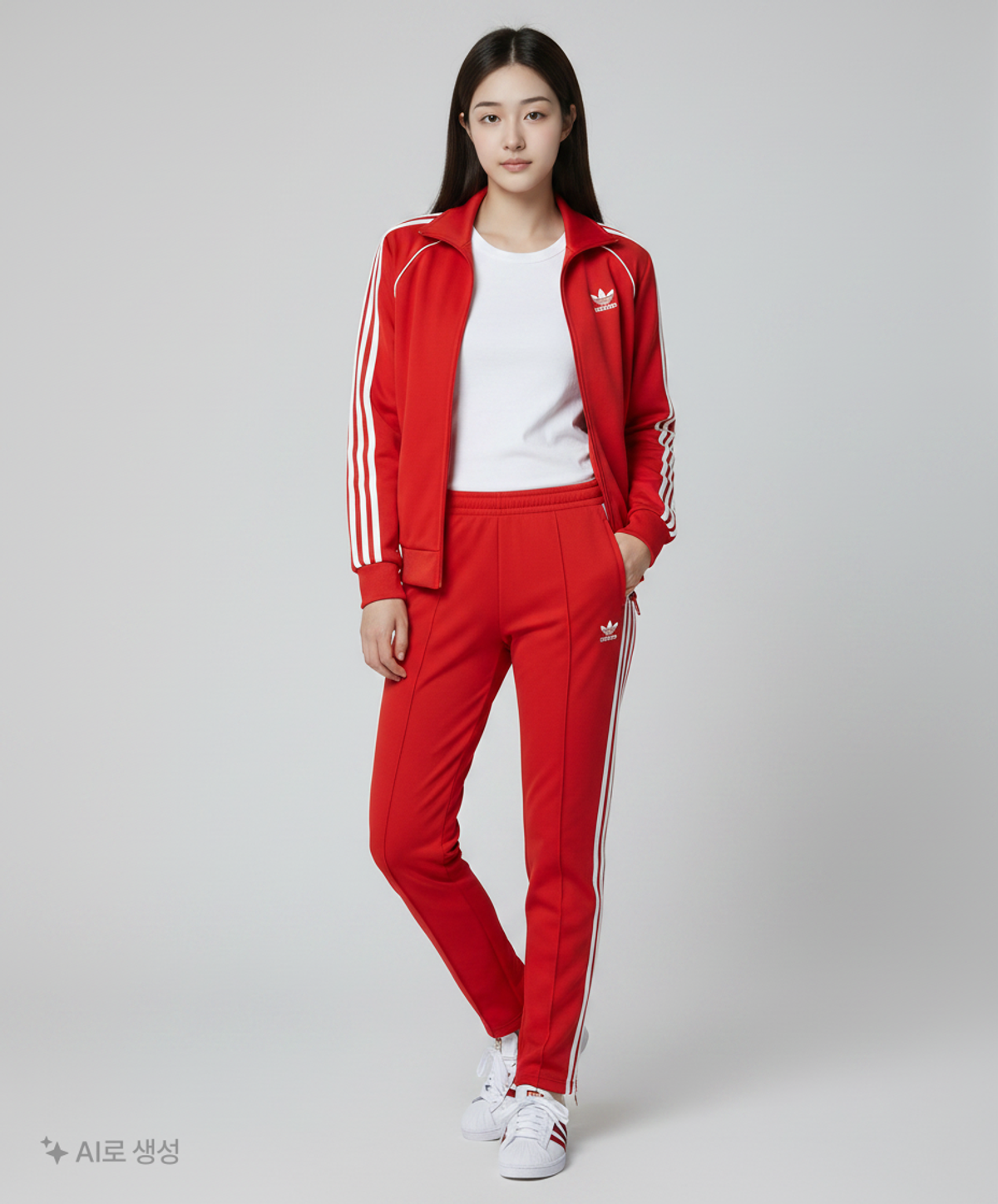 아디다스(ADIDAS) 트레이닝 재킷 XS