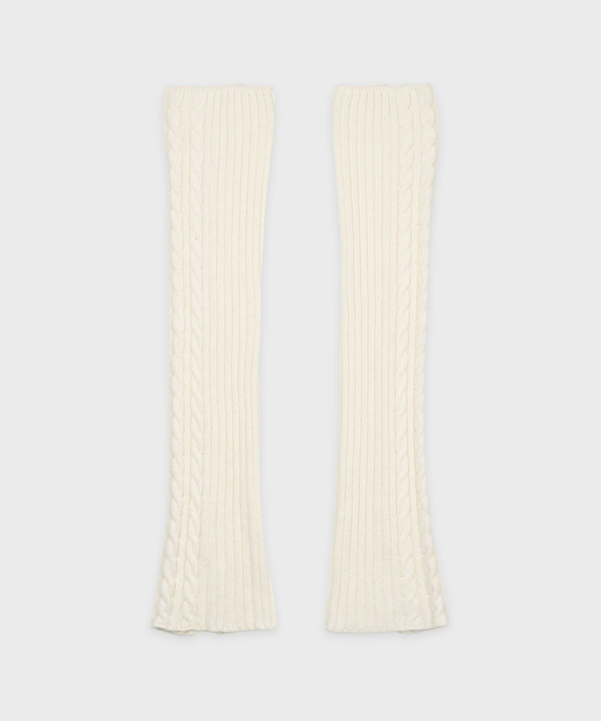 시눈(SINOON) Cable Knit Warmer (Ivory)