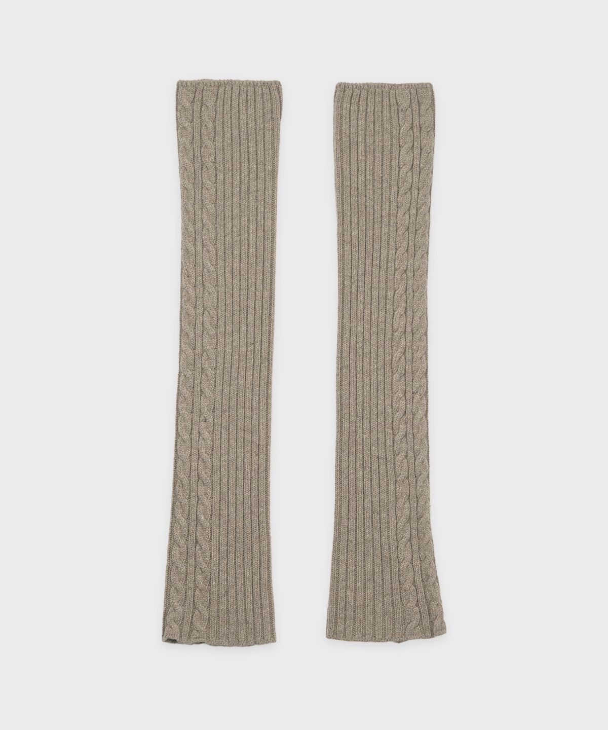 시눈(SINOON) Cable Knit Warmer (Oatmeal)