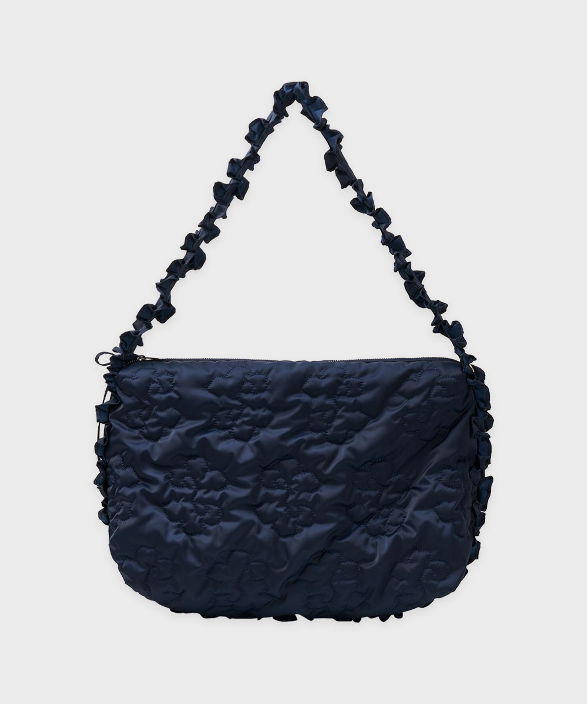 시눈(SINOON) Padded Shirring Bag (Navy)
