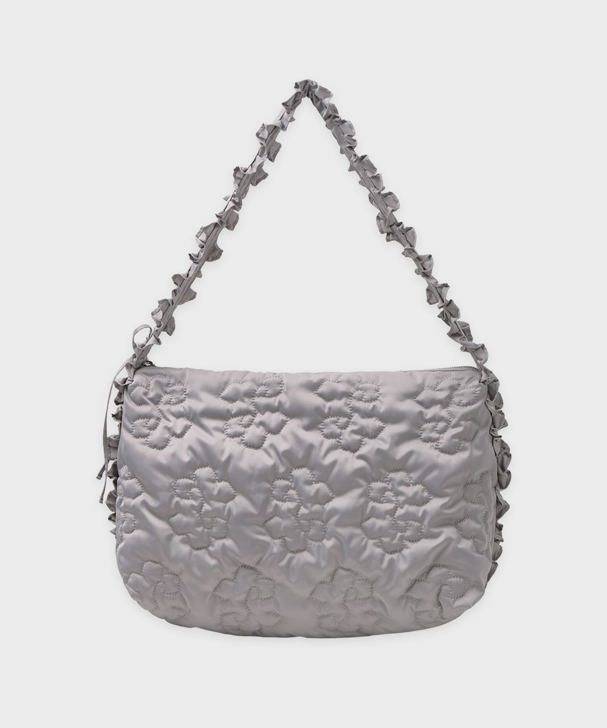 시눈(SINOON) Padded Shirring Bag (Grey)