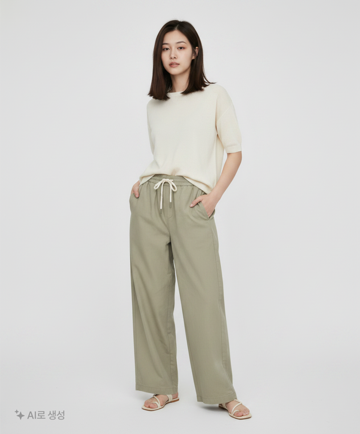 스파오(SPAO) 코튼 팬츠 74