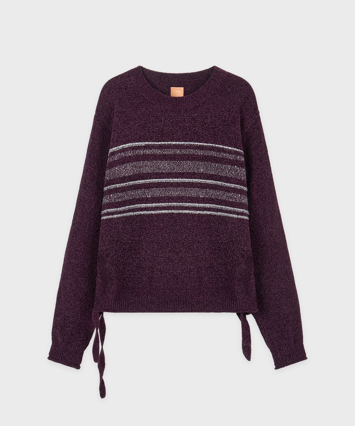 시눈(SINOON) Velvet String Pullover (Grape)