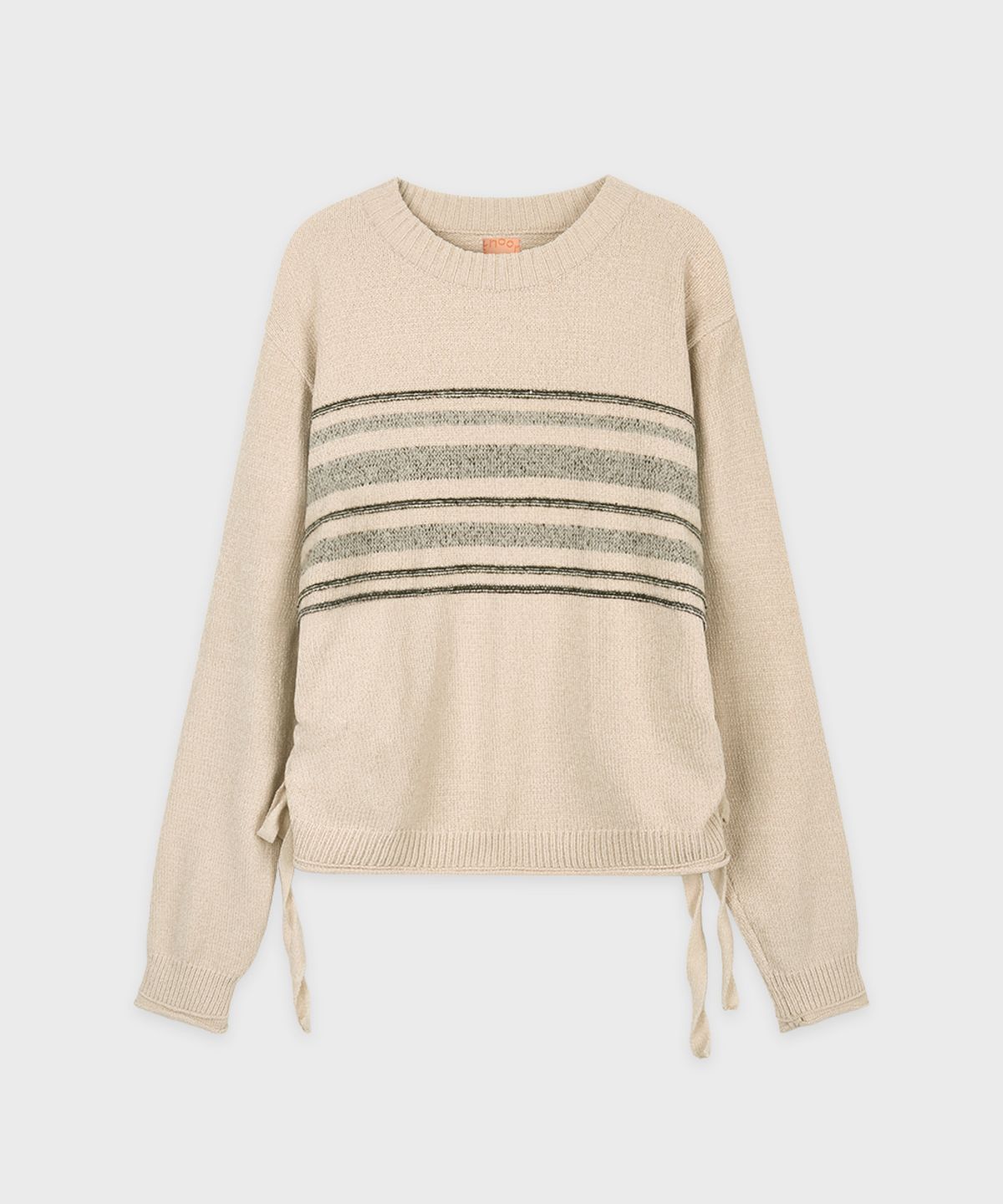 시눈(SINOON) Velvet String Pullover (Beige)