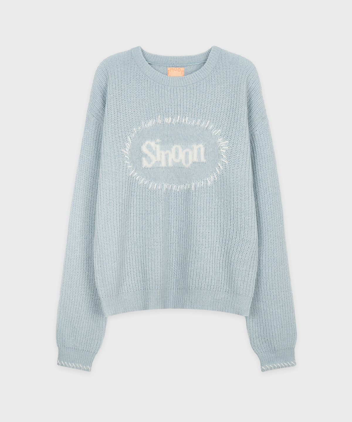 시눈(SINOON) Sinoon Logo Knit (Light Blue)