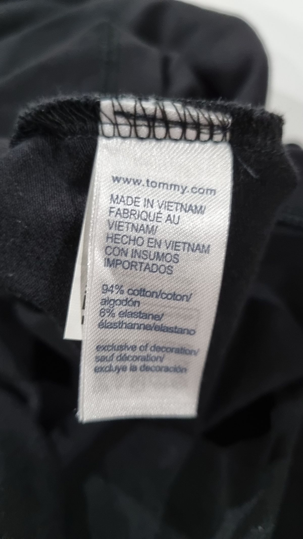 타미힐피거(TOMMY HILFIGER) 미니 원피스 XXS