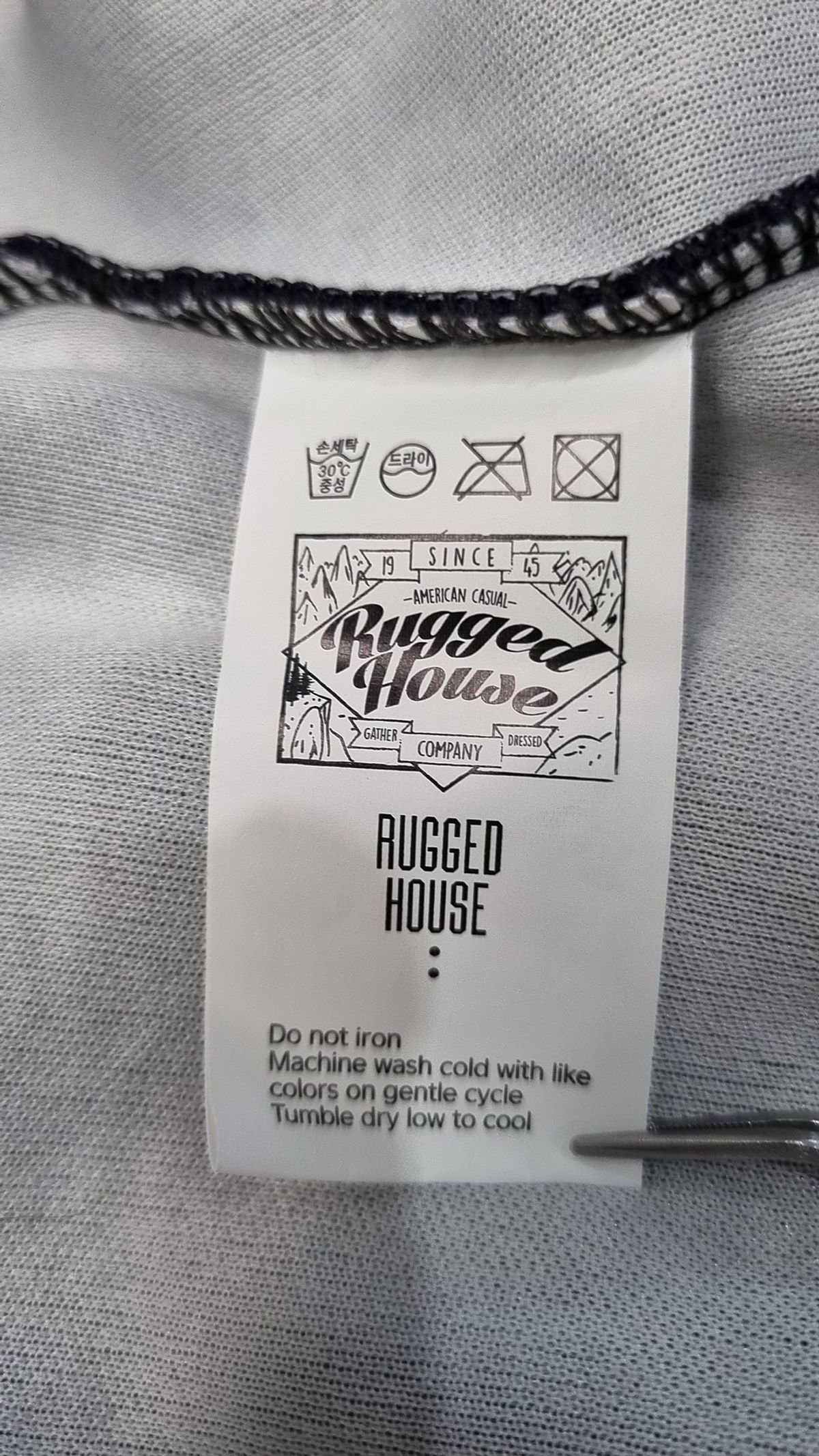 러기드하우스(RUGGED HOUSE) 후드 티셔츠 2