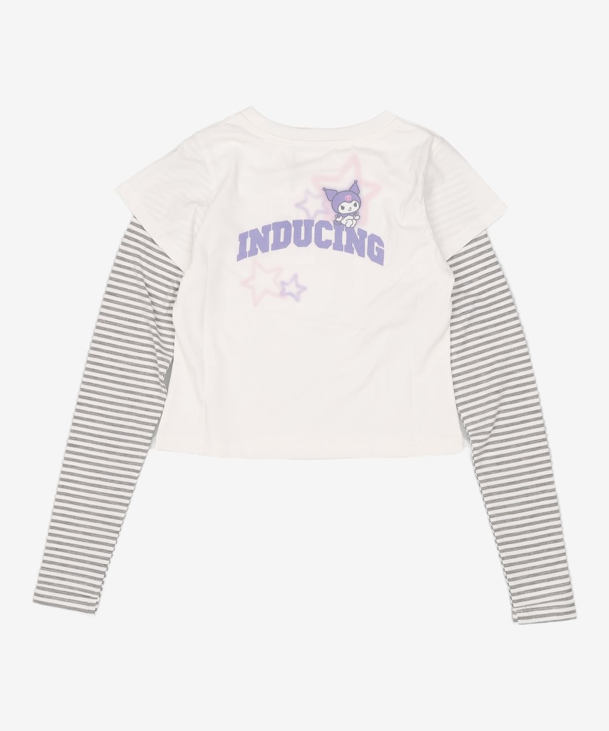 스키즘 인듀싱(SCHISM INDUCING) SANRIO CHARACTERS TAGGING LS TEE IVORY FREE