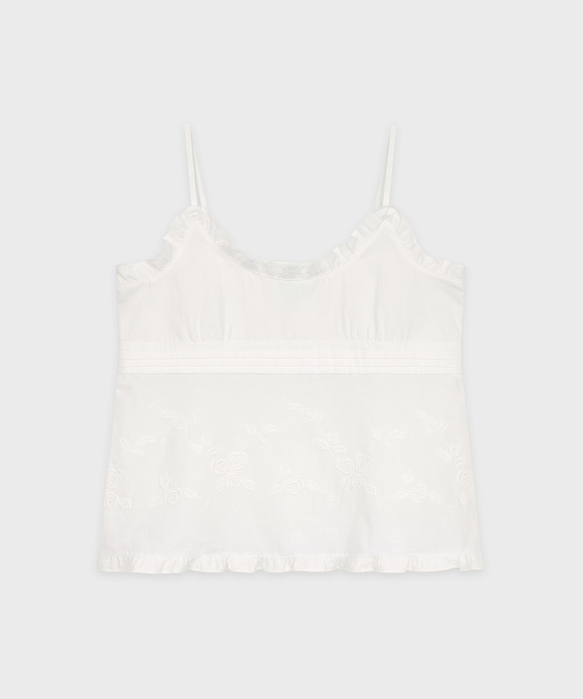 시눈(SINOON) Rose Cotton Sleeveless (White)