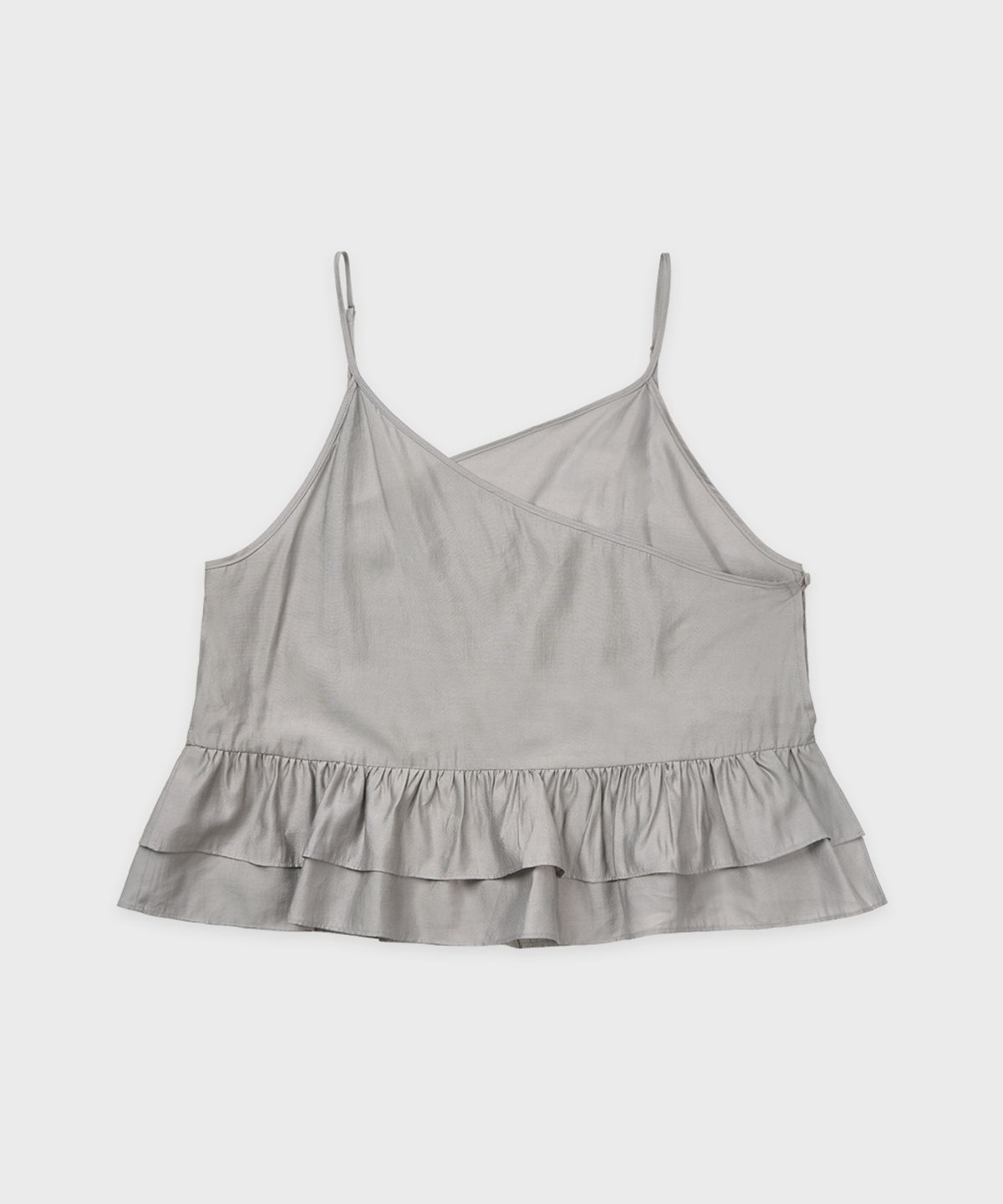 시눈(SINOON) Sheer Wrap Sleeveless (Light Grey)