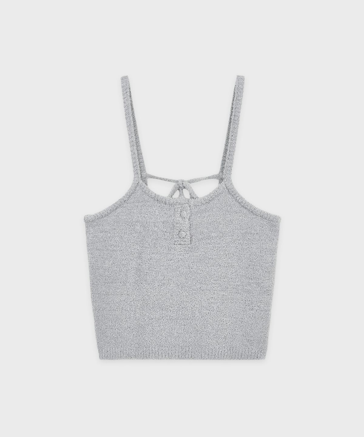 시눈(SINOON) Glow Knit Bustier (Grey)