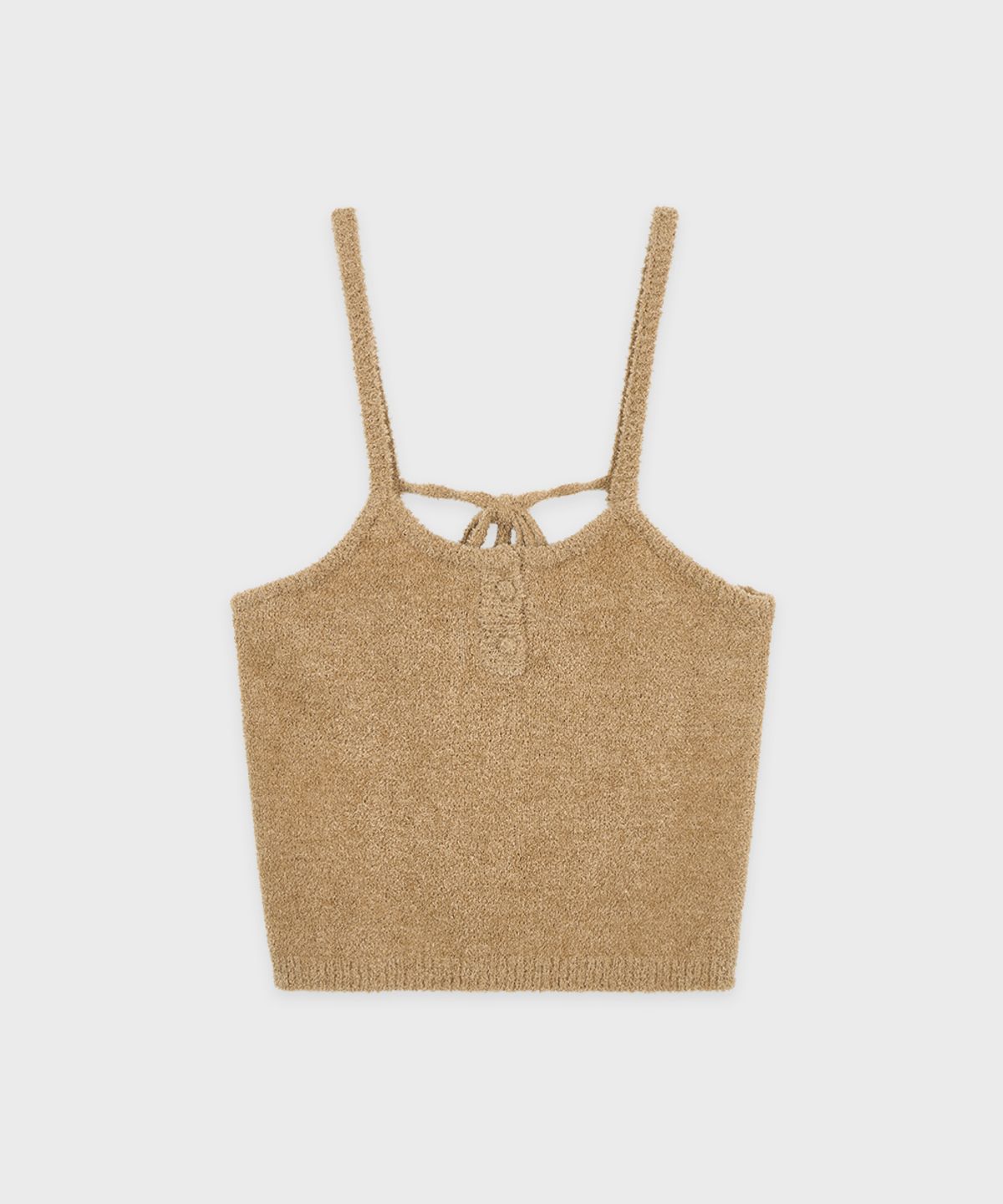 시눈(SINOON) Glow Knit Bustier (Brown)