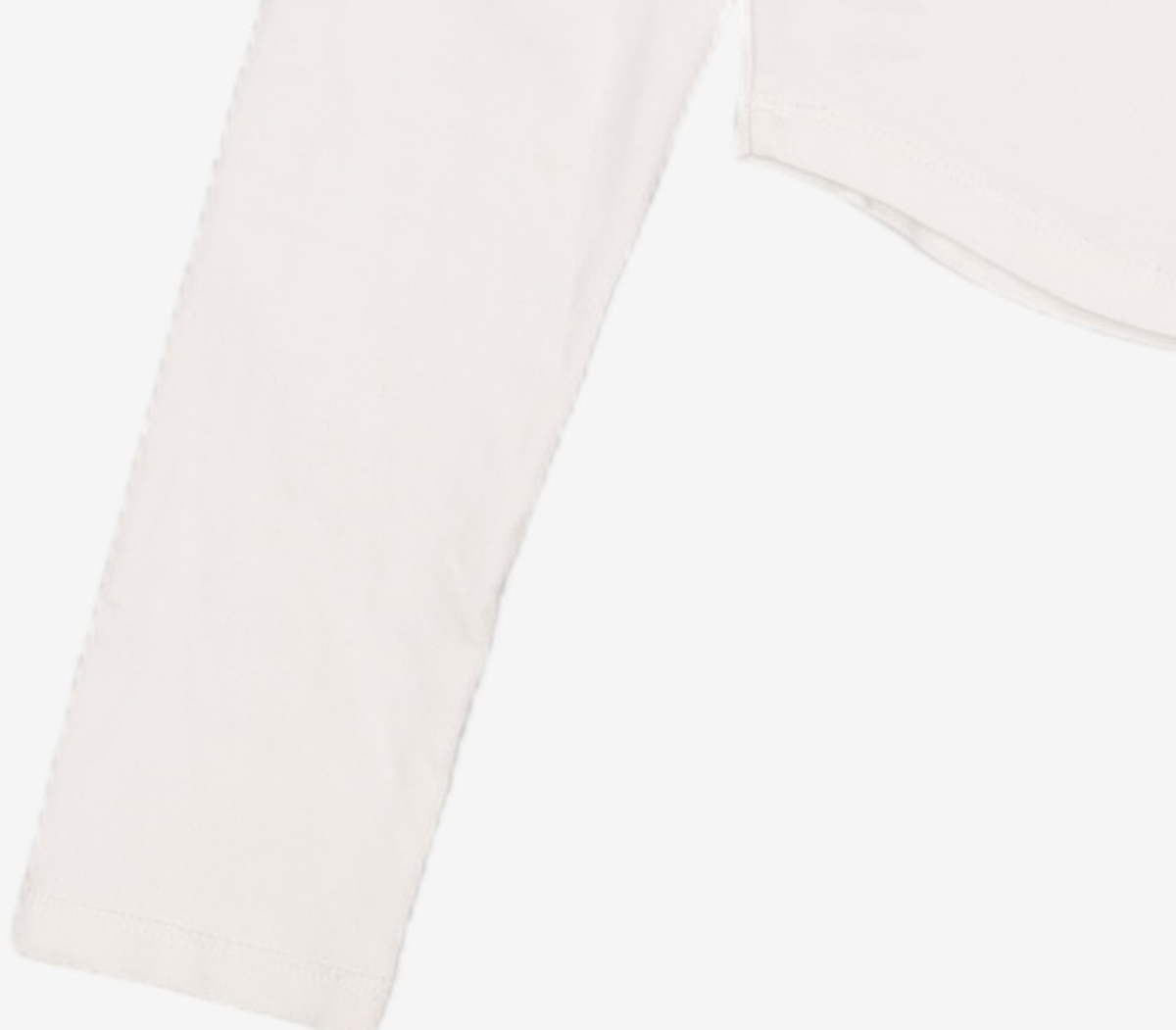 제너럴 아이디어(GENERAL IDEA) GNRL 스퀘어 배색 롱 슬리브 티 [WHITE] / WBD4L01535 S