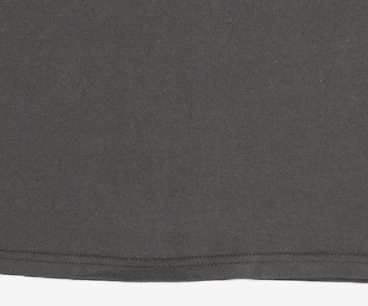 포르테나(PORTERNA) HOTFIX ONE-SHOULDER UNBALANCE T-SHIRT-CHARCOAL OS