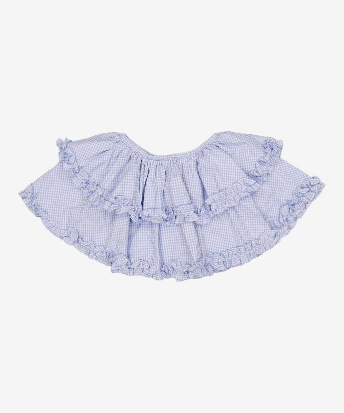 시눈(SINOON) Double Frill Skirt (Blue) FREE