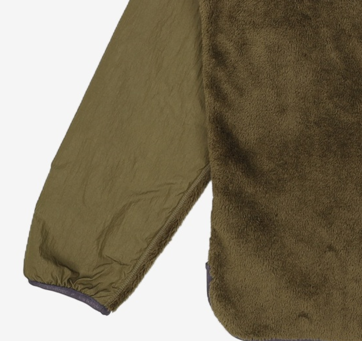 바버(BARBOUR) [BARBOUR X AND WANDER] 남성 카키 And Wander Fleece 자켓 (URJU2F005L3) L