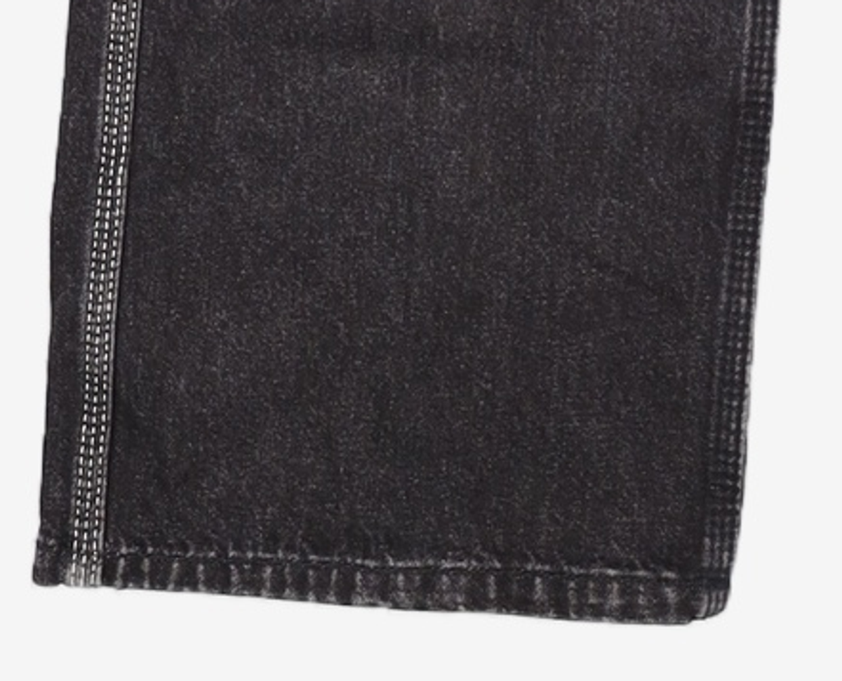 메종미네드(MAISON MINED) BLACK SPREAD CARPENTER DENIM 48
