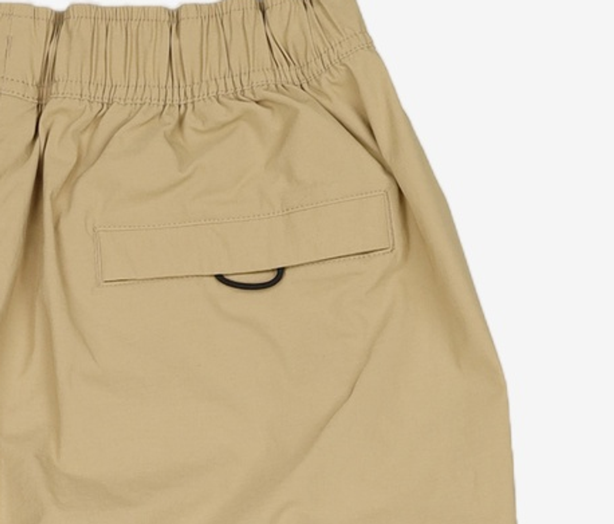 나이키(NIKE) 테크 우븐 오픈 헴 팬츠 M - 파라슈트 베이지:블랙 / HM7159-297 XL