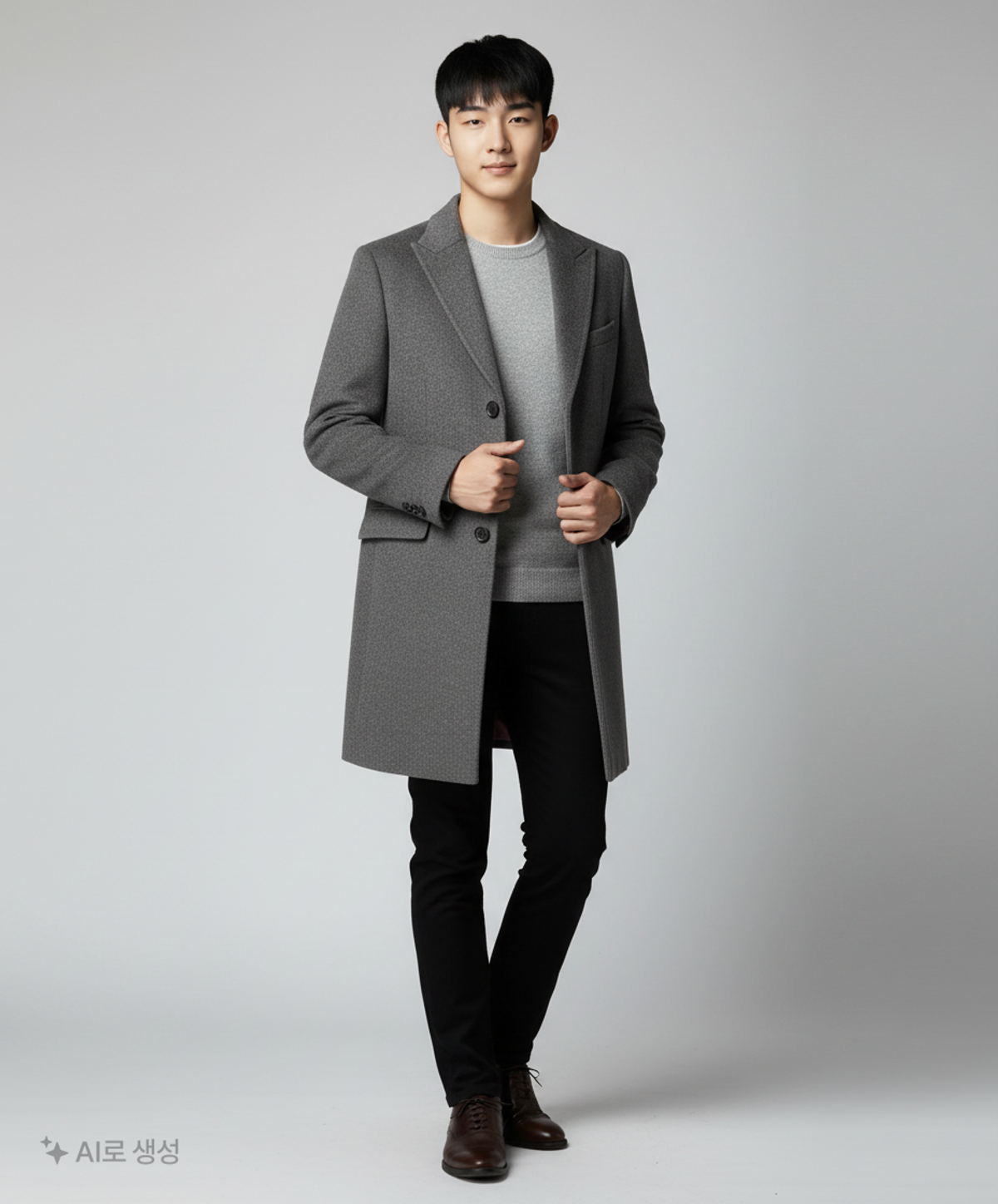 앤드지(AND Z) 겨울 싱글 코트 95
