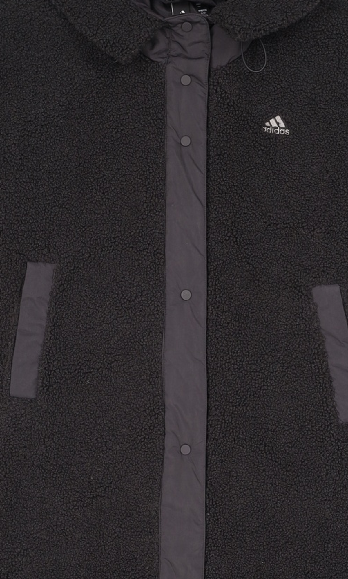 아디다스(ADIDAS) PRSVE 보아 롱 후드 코트 - 블랙 / HM2774 M