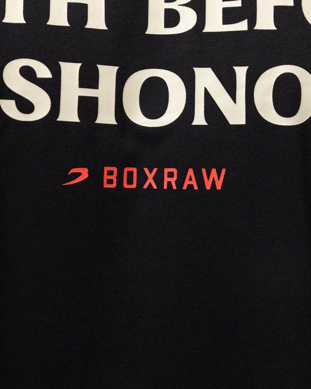 복스로(BOXRAW) Death Before Dishonor 롱슬리브 티셔츠 BXRW-DBDLST [블랙]