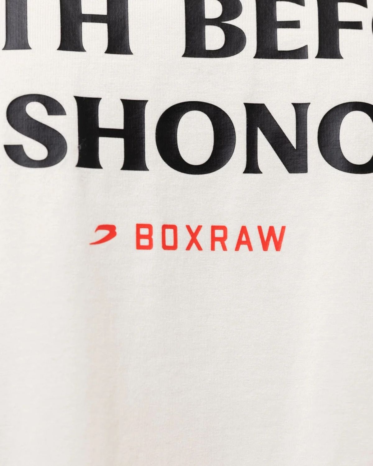 복스로(BOXRAW) Death Before Dishonor 롱슬리브 티셔츠 BXRW-DBDLST [베이지]