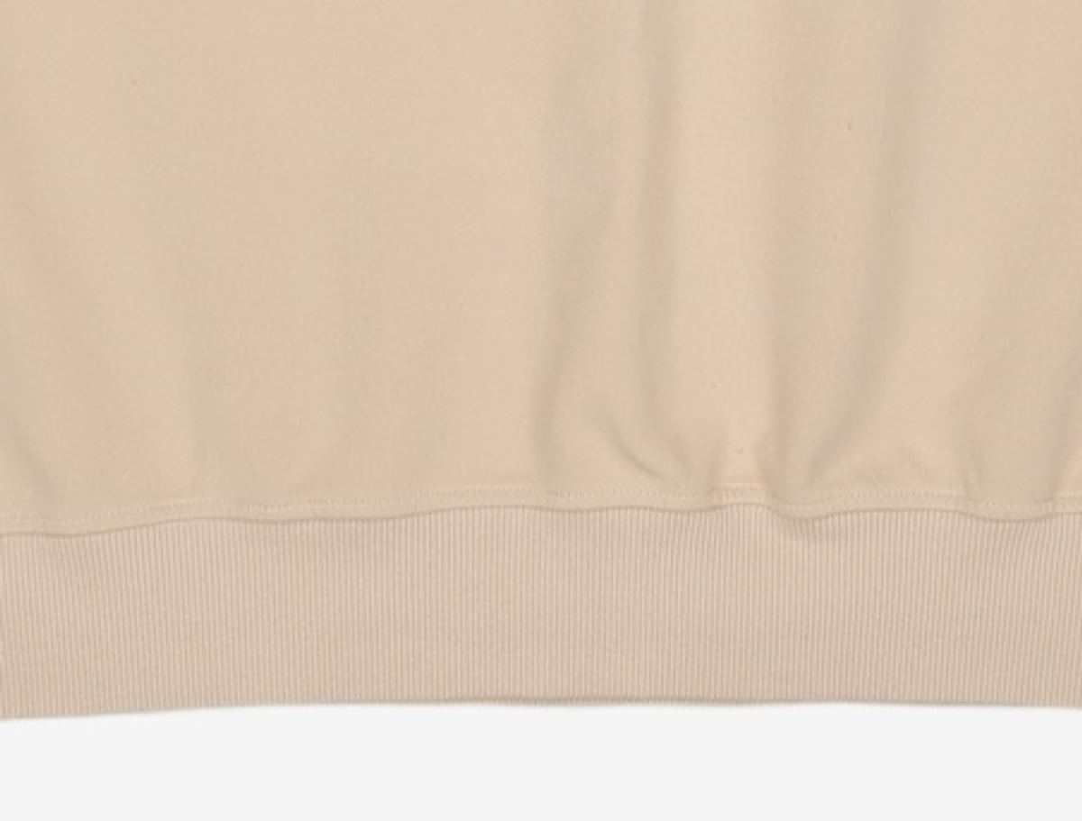 빈폴 스포츠(BEANPOLE SPORT) Unisex 베이지 베이직 로고 맨투맨 (BO9841J02A) 105