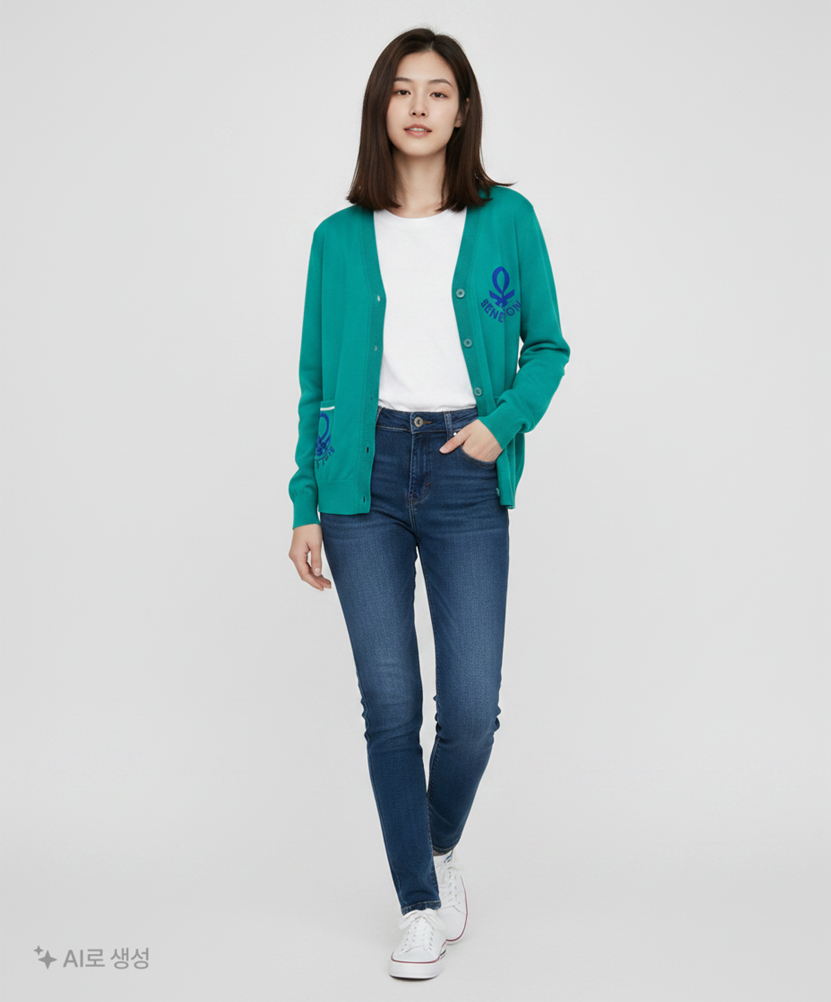 베네통(BENETTON) 카디건 L