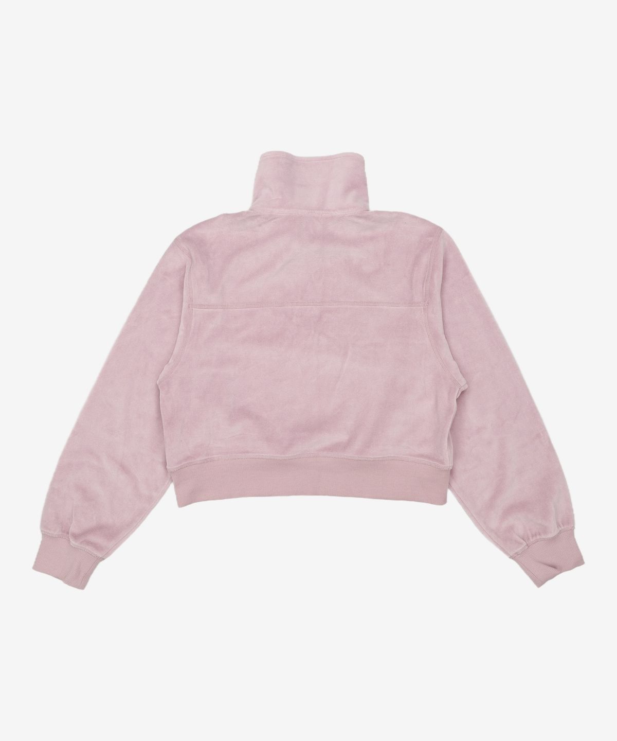 마리떼 프랑소와 저버(MARITHÉ + FRANҪOIS GIRBAUD) W LETTERING LOGO TERRY HALF ZIPUP SWEATSHIRT light purple M