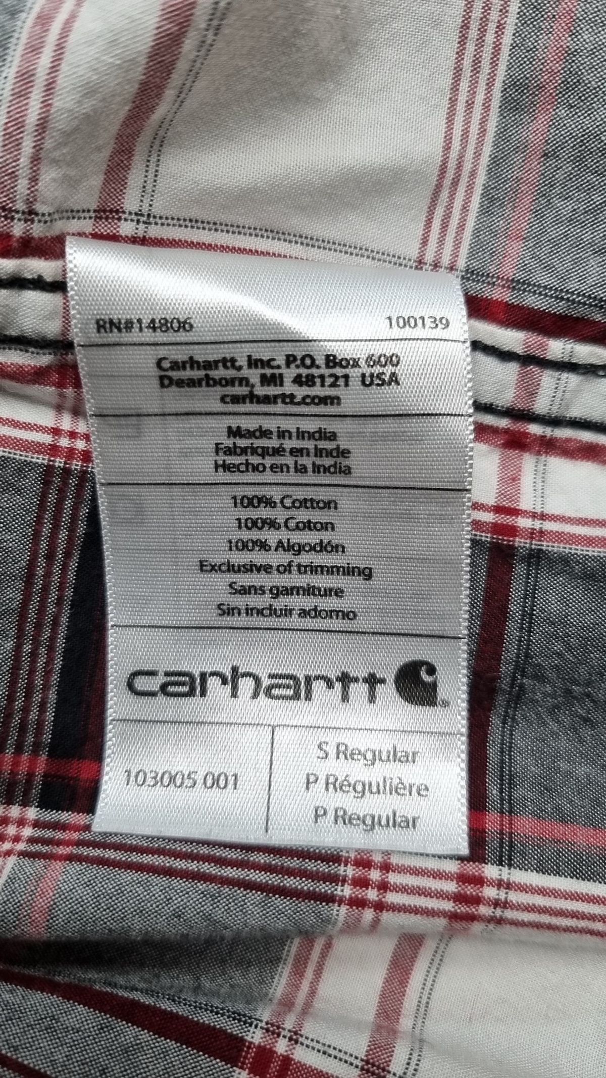 칼하트(CARHARTT) 캐주얼 셔츠 S