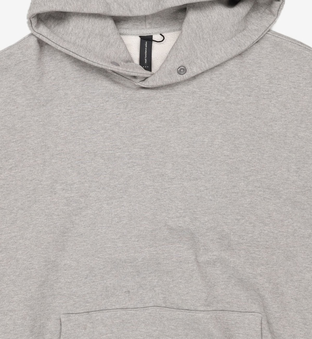 모이프(MOIF) [AW24]BAGGY SWEAT HOODIE / HEATHER GRAY 3XL