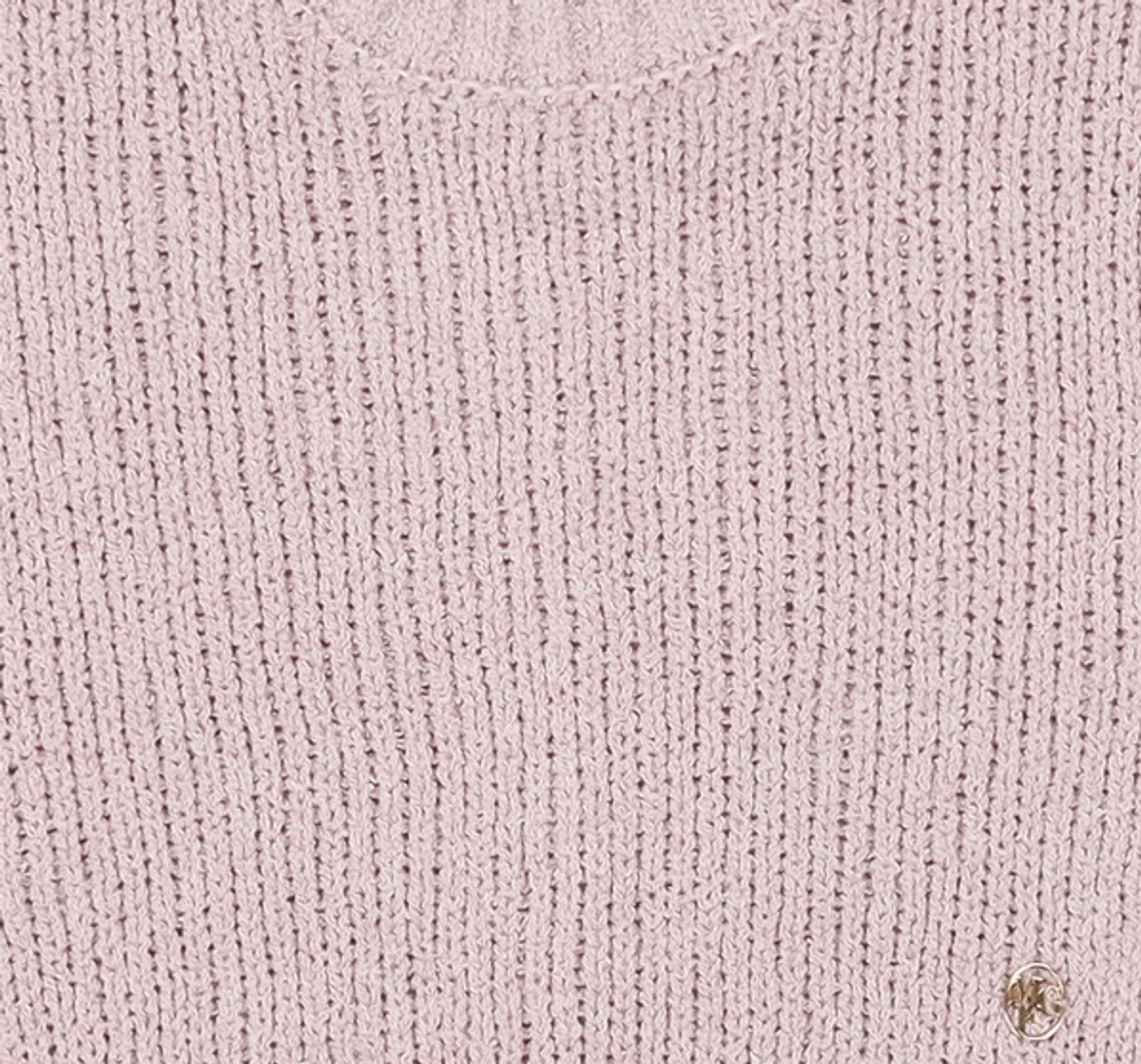 마리떼 프랑소와 저버(MARITHÉ + FRANҪOIS GIRBAUD) W CIRCLE LOGO BOUCLE KNIT pink OS