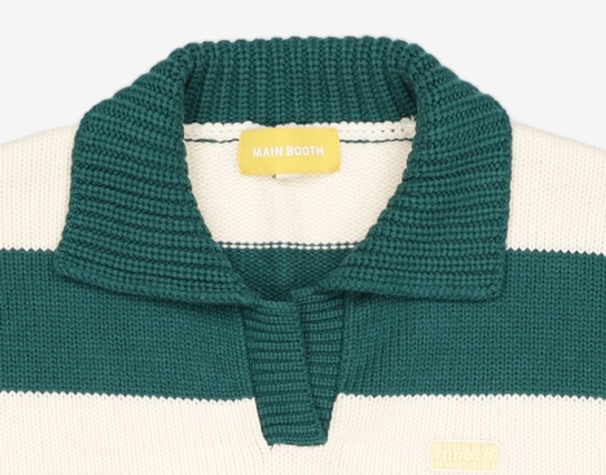 메인부스(MAINBOOTH) Traveler Oversized Sweater(KHAKI) 2