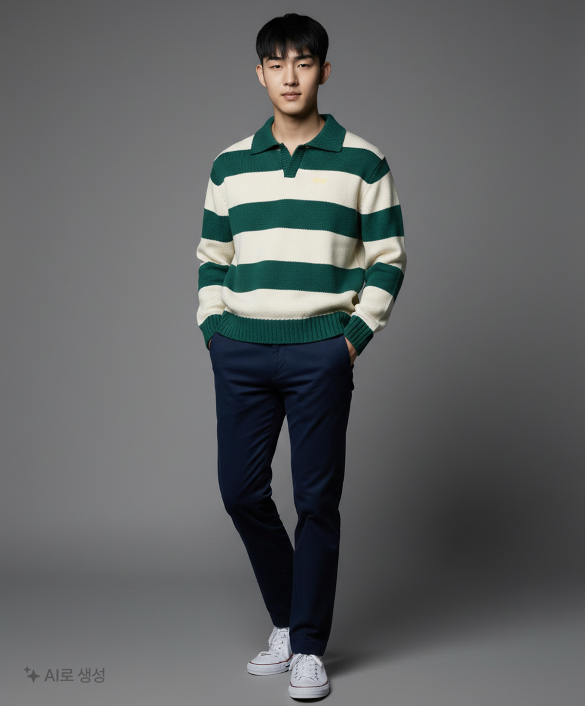 메인부스(MAINBOOTH) Traveler Oversized Sweater(KHAKI) 2